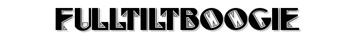 FullTiltBoogie font