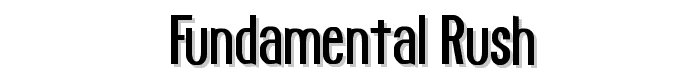 Fundamental%20Rush font