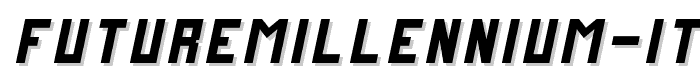 FutureMillennium%20Italic font