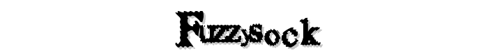 FuzzySock font