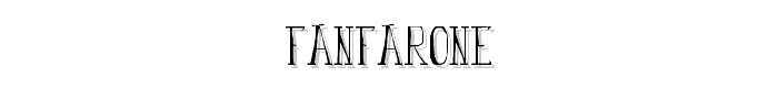 fanfarone font