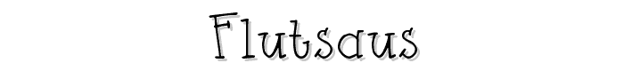 flutSaus font