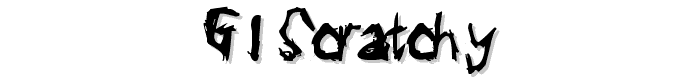 GL%20Scratchy font