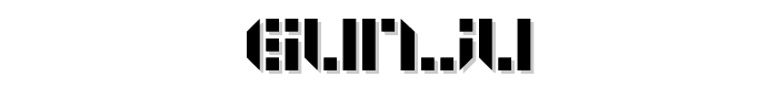 GUNJU font