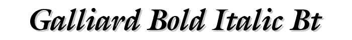 Galliard%20Bold%20Italic%20BT font