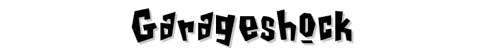 GarageShock font