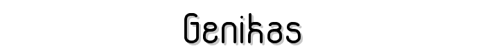 Genikas font