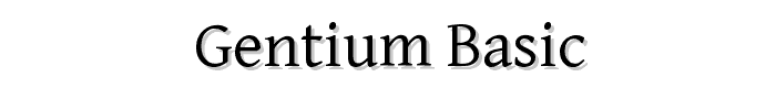 Gentium%20Basic font