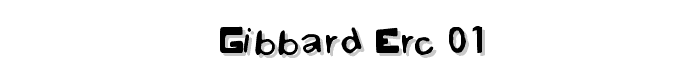 Gibbard_erc_01 font