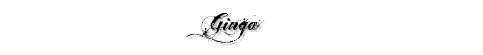 Ginga font