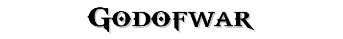 GodOfWar font