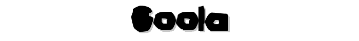 Goola font