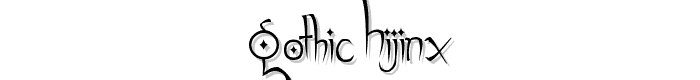 Gothic%20Hijinx font