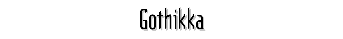 Gothikka font