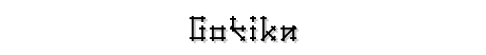 Gotika font