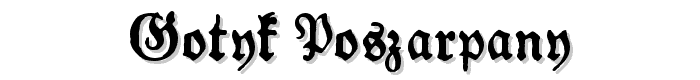 Gotyk%20Poszarpany font