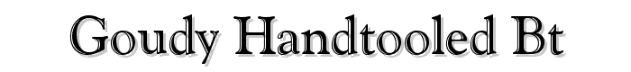 Goudy%20Handtooled%20BT font