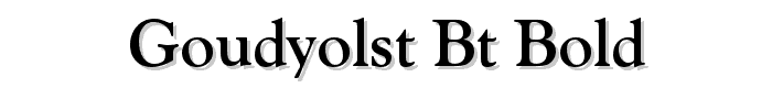 GoudyOlSt%20BT%20Bold font