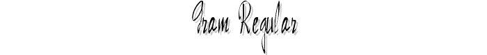 Gram%20Regular font