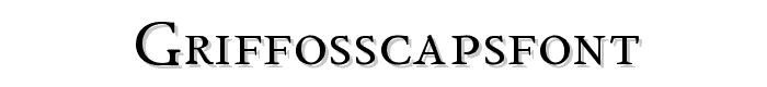 GriffosSCapsFont font