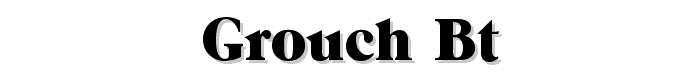 Grouch%20BT font