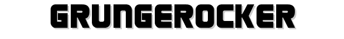 Grungerocker font