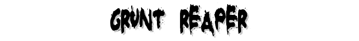 Grunt%20Reaper font