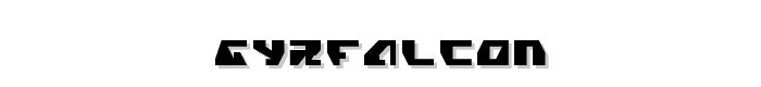 Gyrfalcon font