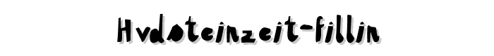 HVDSteinzeit-FillIn font