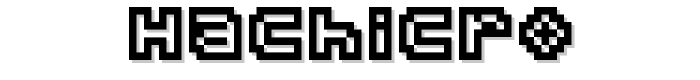 Hachicro font