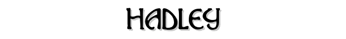 Hadley font