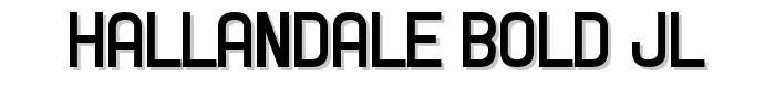 Hallandale%20Bold%20JL font