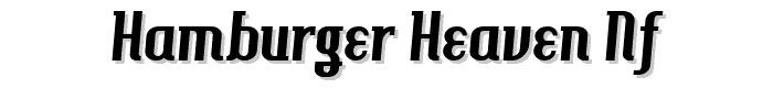 Hamburger%20Heaven%20NF font