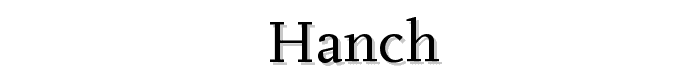 Hanch font