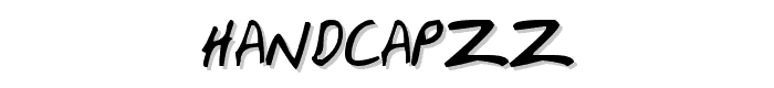 HandCapzz font