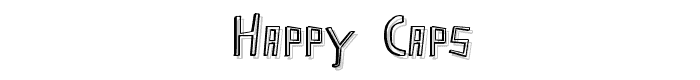 Happy%20Caps font