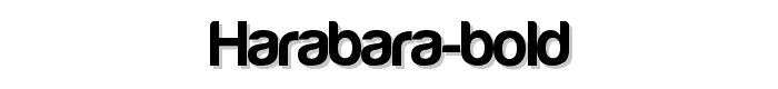 Harabara%20Bold font