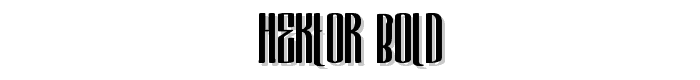 Hektor%20Bold font