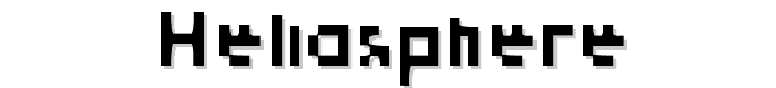 Heliosphere font