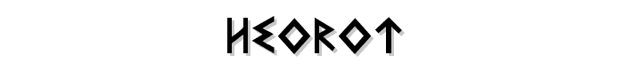 Heorot font