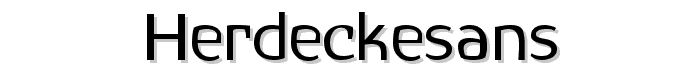 HerdeckeSans font