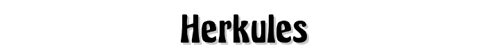 Herkules font