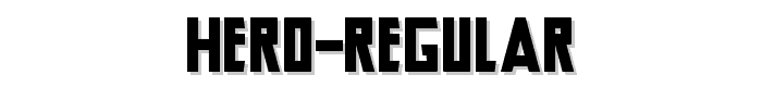 Hero%20Regular font