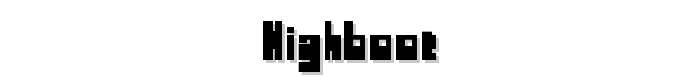 Highboot font