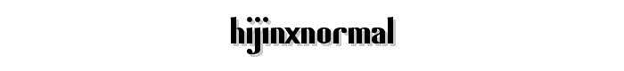 Hijinx%20Normal font