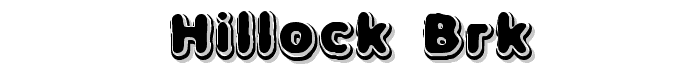 Hillock%20BRK font