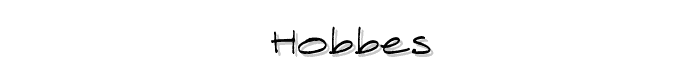 Hobbes font