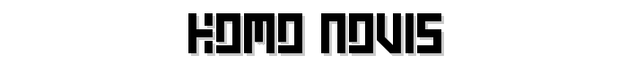 Homo%20Novis font