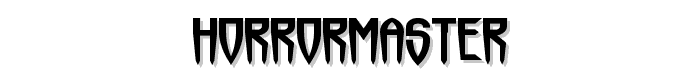 Horrormaster font