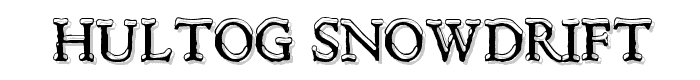 Hultog%20Snowdrift font